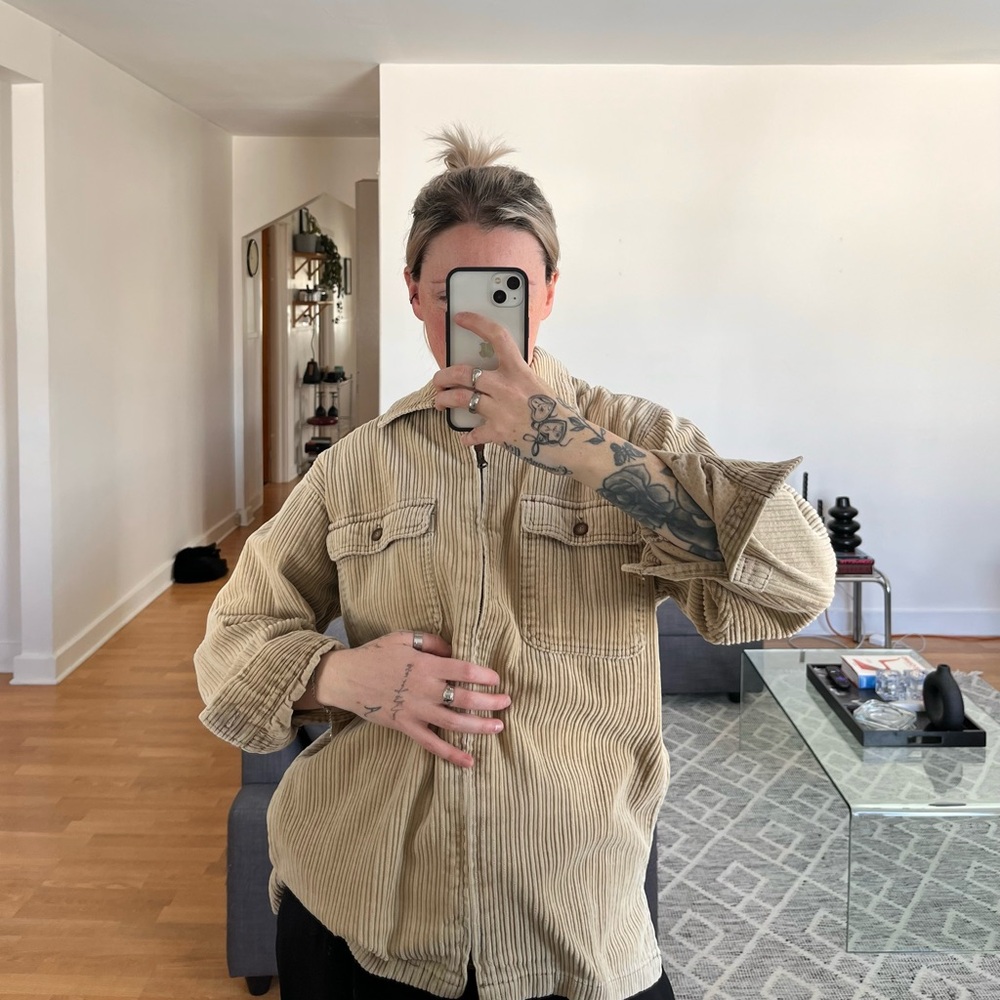 vintage 90’s corduroy shacket